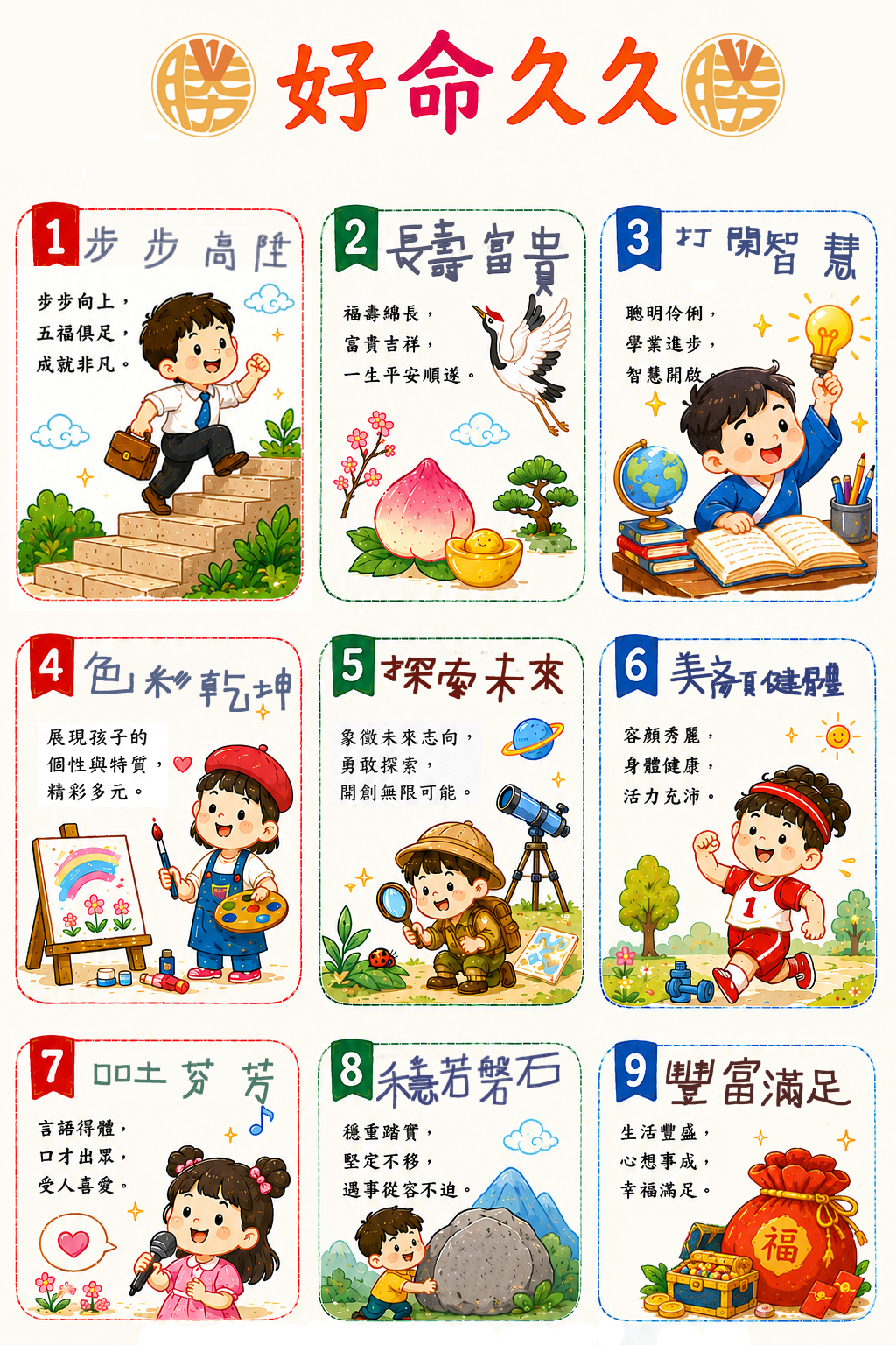 勝利抓周好命久久